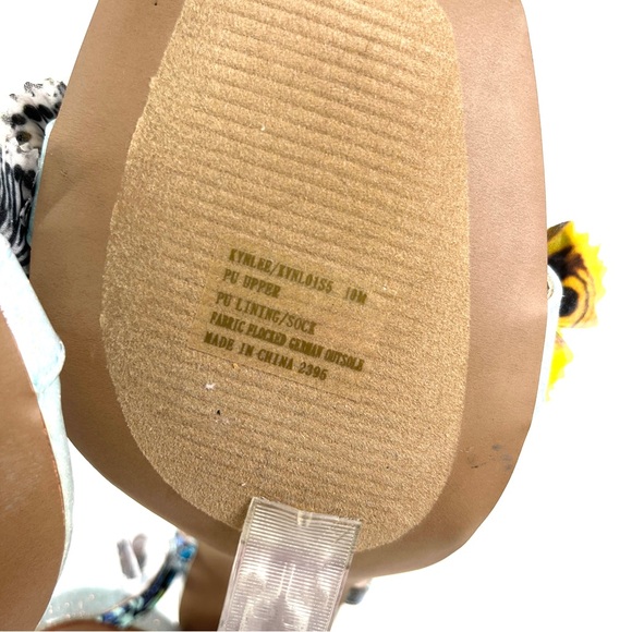 Betsey Johnson Kynlee Butterfly Embellished Wedge Sandals Size 10 - Picture 14 of 14